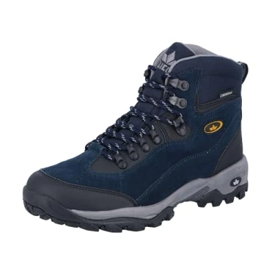 Abbildung von Lico Milan Herren Cross Laufschuh, marine/grau/gelb, 44 EU