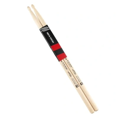 Abbildung von Drum sticks schlagzeug Rebound American Hartes Ahornholz Drumstick,drumsticks 5a,ideal für Schlagzeuger aller Niveaus, Schlagzeug, Percussion und zum Üben (5A 1 Paar)