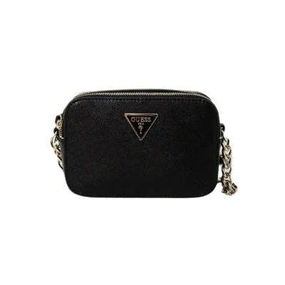 Abbildung von Guess Noelle Crossbody Camera Umhängetasche, Damen, Größe: One Size, Black