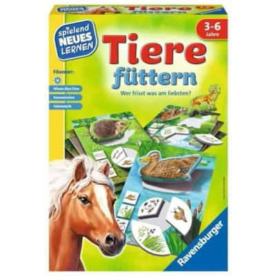 Abbildung von Ravensburger 25034 Tiere füttern Spielen und Lernen, Yellow