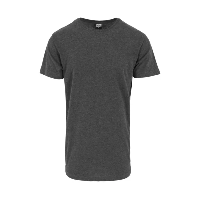 Abbildung von Urban Classics Shaped LONG DO NOT USE Tshirt basic, Herren, Größe: Small, Charcoal