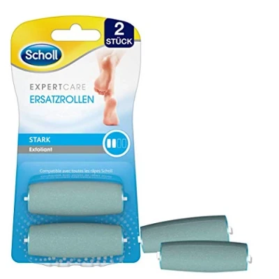 Abbildung von Scholl Expert Care Wet &amp; Dry Ersatzrollen Stark Nachfüller für die elektrischen Hornhautentferner von Mit Meeresmineralien 2 Rollen