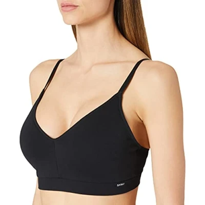 Abbildung von Skiny Herausnehmbare PADS Essentials Triangel BH, Damen, Größe: 38, Black