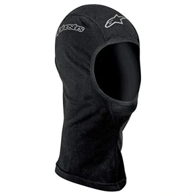 Abbildung von Alpinestars OPEN FACE BALACLAVA Sturmhaube, Gesichtshaube für Damen &amp; Herren, Sturmhaube Outdoorsports, Motorrad, Fahren, Winddicht, Schwarz, Einheitsgröße