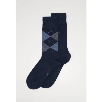 Abbildung von Tommy Hilfiger MEN SOCK 2 PACK Socken, Herren, Größe: 39 42, Jeans