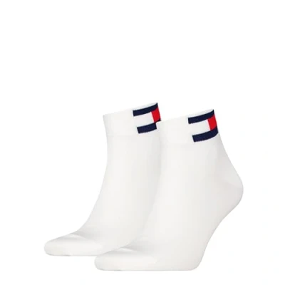 Abbildung von Tommy Hilfiger Unisex Quarter Socken, Schwarz, 39/42 (2er Pack)