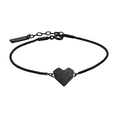 Abbildung von LIEBESKIND BERLIN TIME &amp; JEWEL Herz Armband schwarz, LJ 0616 B 17