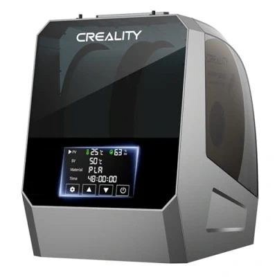 Abbildung von Creality Offiziell 2 Rollen 3D Drucker Filament Trockner, Space Pi Trockner Plus with 360 Heating, 2KG Upgraded Box Support PLA ABS PETG TPU 1.75/2.85mm