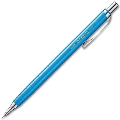 Abbildung von Pentel XPP505 SX ORENZ Druckbleistift mit innovativer Minenführung auf Blisterkarte hellblau, 0.5mm