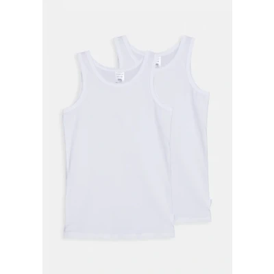 Abbildung von Schiesser Organic Cotton 2 PACK Unterhemd/shirt für Kinder, Größe: 104, Weiss