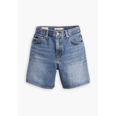 Abbildung von Levi&#039;s HIGH Baggy Jeans Shorts, Damen, Größe: 24, Worn memory short