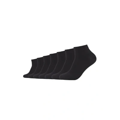 Abbildung von camano BOX 7 PACK Socken, Größe: 35 38, Black