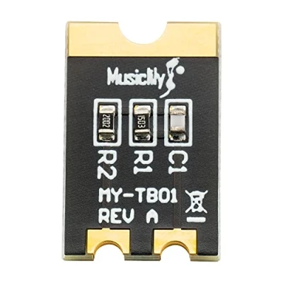 Abbildung von Musiclily Pro PCB Treble Bleed Mod mit X7R Kondensator für E Gitarre und Bass .001uF+150K