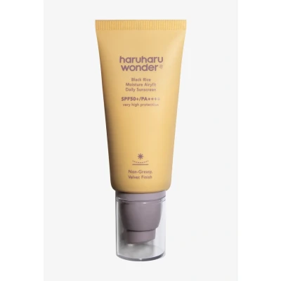 Abbildung von Haruharu Wonder Black RICE Moisture Airyfit Daily Sunscreen SPF50+/PA++++ Sonnenschutz, Größe: 50 ml,