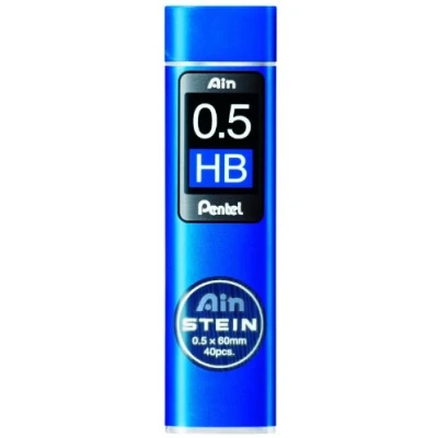 Abbildung von Pentel Ain STEIN C275 Feinmine, 40 Minen je Dose, 0.5 mm, Härtegrad HB (1 Dose)