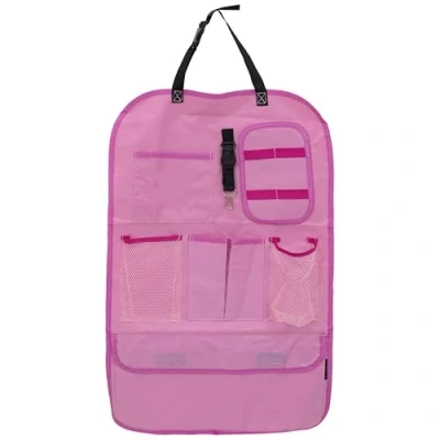 Abbildung von Petex 44150122 Rücksitzorganiser, Ca. 41 x 64 cm, mit Logo, Pink