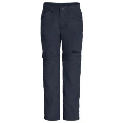 Abbildung von Jack Wolfskin Safari ZIP OFF Pants Unisex 2IN1 Outdoorhose für Kinder, Größe: 116, Night blue