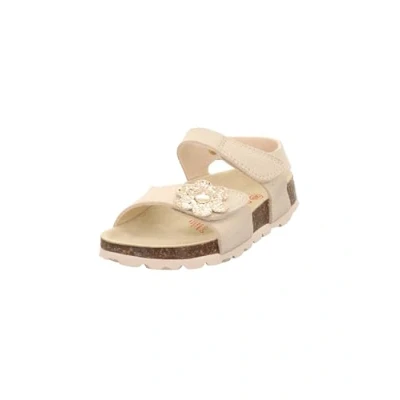 Abbildung von Superfit Mädchen Fussbettpantoffel Sandale, Gold 9710, 31 EU Weit