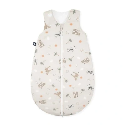 Abbildung von Julius Zöllner Sommerschlafsack Jersey, 0,5 TOG, waschbar bei 60C, Made in Germany, OEKO TEX Standard 100, Savanne beige, Gr. 50/56