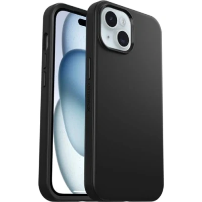 Abbildung von Otterbox Symmetry MagSafe PC Back Cover Schwarz Apple iPhone 15