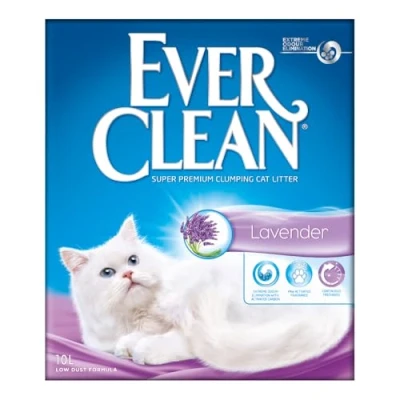 Abbildung von Ever Clean Katzenstreu, Lavendelduft, 10 l