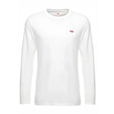Abbildung von Levi&#039;s Original TEE Langarmshirt, Herren, Größe: XXL, White