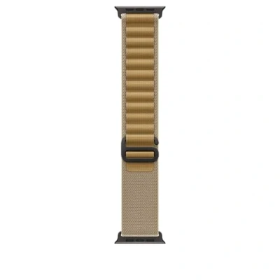 Abbildung von Apple Watch Band Alpine Loop 49 mm Mandel Small