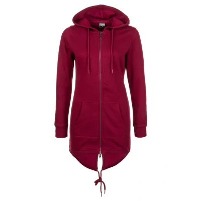 Abbildung von Urban Classics Parka Sweatjacke, Damen, Größe: Small, Red