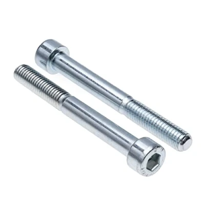 Abbildung von Zylinderkopfschrauben M12 Strenght Sleel Class 8.8 (Packung mit 2) Verzinkte Sechskantschrauben Innensechskant Gewindebefestigung Zylindrisch Schwerlast zertifiziert Standard DIN912 (12mm x 50mm)