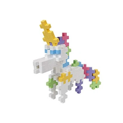 Abbildung von Plus 300.4025 52229 Bausteine Mini Pastell Mix, 100 Stück