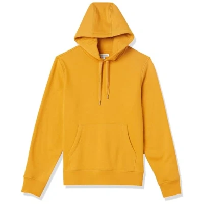 Abbildung von Amazon Essentials Herren Fleece Sweatshirt Mit Kapuze (Erhältlich In Übergröße), Gold, L