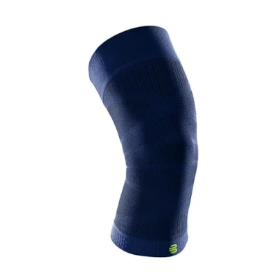 Abbildung von BAUERFEIND Unisex Adult Sports Compression Knee Support Kniebandage, Marineblau, L