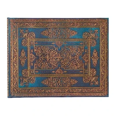 Abbildung von Blue Luxe (Luxe Design) Guest Book Unlined Hardback Journal