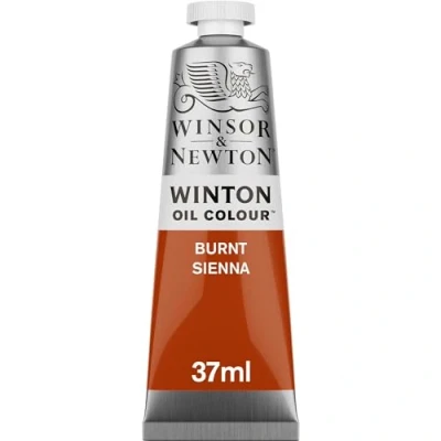 Abbildung von Winsor &amp; Newton 1414074 Winton, feine hochwertige Ölfarbe 37ml Tube mit gleichmäßiger Konsistenz, Lichtbeständig, hohe Deckkraft, Reich an Farbpigmenten Siena gebrannt