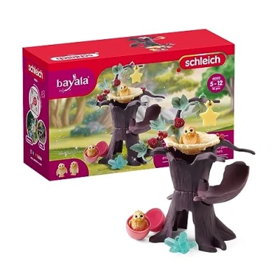 Abbildung von schleich 42525 Schlüpfende Babyeulen, für Kinder ab 5 12 Jahren, BAYALA Spielset