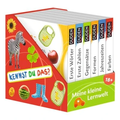 Abbildung von Duden 18+: Kennst du das? Meine kleine Lernwelt (Würfel): 6 Mini Bücher