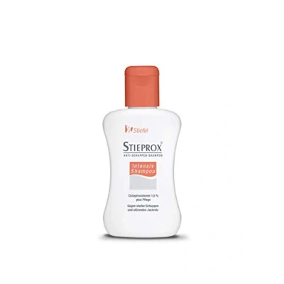 Abbildung von Stieprox Intensiv Shampoo, Ciclopiroxolamin 1,5 % plus Pflege, 100 ml, gegen starke Schuppen und störenden Juckreiz