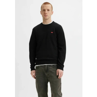 Abbildung von Levi&#039;s Original Strickpullover Mid tone grey heathe, Herren, Größe: Small, heathe