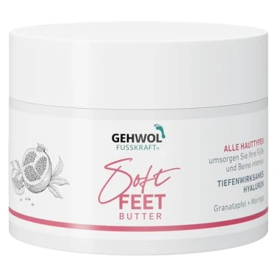 Abbildung von Gehwol Soft Feet Butter, Pflegt Beanspruchte Füße und Beine Intensiv, 100 ml (1er Pack)