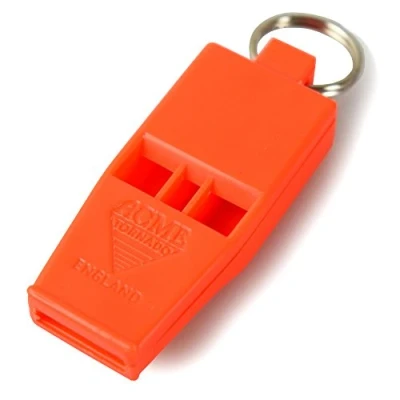 Abbildung von ACME Tornado Slimline No. 636, orange Signalpfeife und Notrufpfeife
