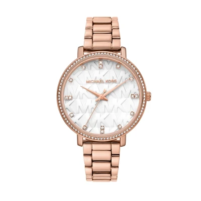 Abbildung von Michael Kors Pyper Uhr Rose goldcoloured, Damen, Größe: One Size, gold coloured