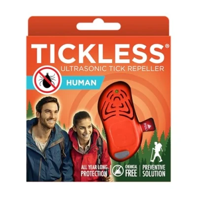 Abbildung von Tickless Baby Ultraschall Zecken und Floh Abwehr für Kinder Beige