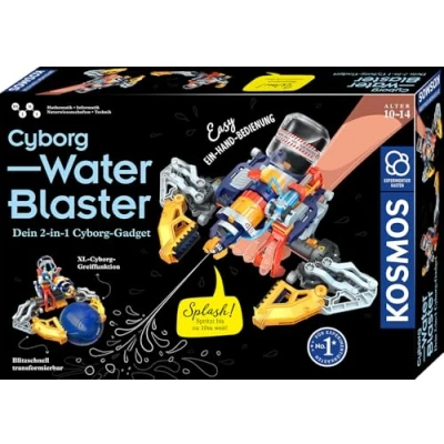 Abbildung von KOSMOS 621254 Cyborg Water Blaster, 2 in 1 Roboter Hand mit Wasserpistole, auch für Linkshänder geeignet, Experimentierkasten Kinder ab 10 14 Jahre