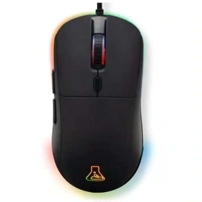 Abbildung von THE G LAB Kult Cobalt Kabelgebundene Gaming Maus USB Reaktiver Sensor bis zu 12.800 DPI, Leichtgewicht, 6 Tasten, Anpassbares RGB 100% personalisierbare PC/PS4/PS5/Xbox