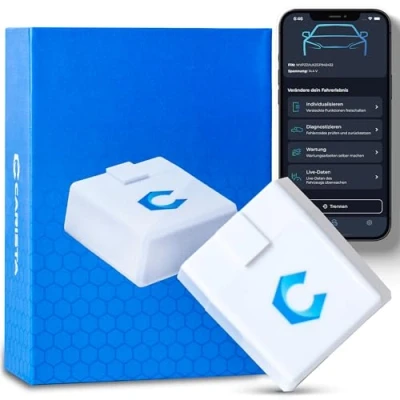 Abbildung von Carista OBD Bluetooth Diagnosegerät und App: Diagnose, Anpassung, Wartung, Live Daten