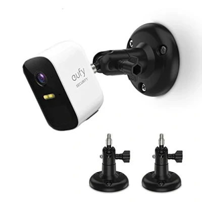 Abbildung von HOLACA Verstellbare Wandhalterung, kompatibel mit Eufycam 1/2/2C/2C Pro/3/3C/E, Arlo, und Anderen kompatiblen Modellen, 6,35 mm (1/4 Zoll) Schraube, Wandhalterungen