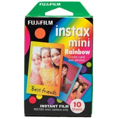 Abbildung von INSTAX Mini Instant Film, Regenbogen, Einzelpackung