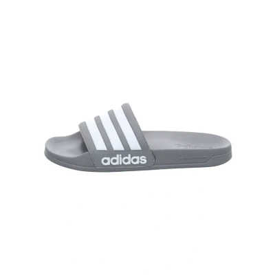 Abbildung von adidas Adilette Shower Slides Unisex Schiebe Sandalen , Grey Three Cloud White Three, 44.5 EU