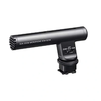 Abbildung von Sony ECM GZ1M Gun Zoom Mikrofon (mit Multi Interface Zubehör Schuh, geeignet für A6000, A7, A9 Serie), Verkabelt, schwarz