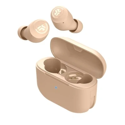 Abbildung von JLab Go Air Pop+ In Ear Kopfhörer kabellos Bluetooth, True Wireless Kopfhörer, 35+ Std Headphones, kabellose Ohrhörer, Earbuds mit Mikrofon, USB C Ladebox, Dual Connect, EQ3 Sound, Tone 474